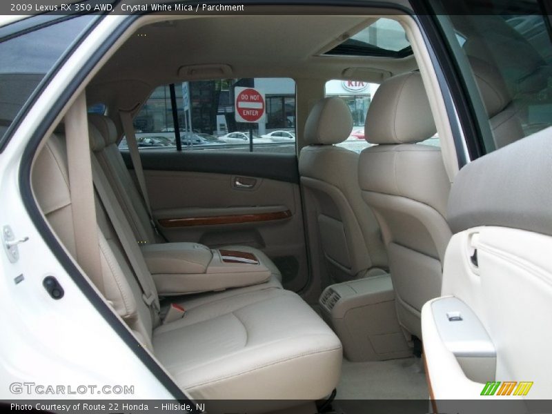 Crystal White Mica / Parchment 2009 Lexus RX 350 AWD
