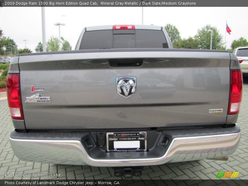 Mineral Gray Metallic / Dark Slate/Medium Graystone 2009 Dodge Ram 1500 Big Horn Edition Quad Cab