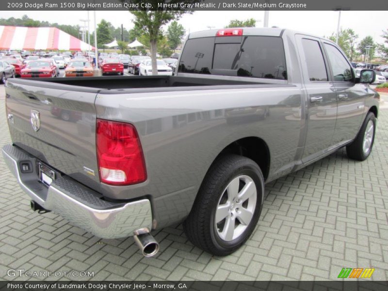Mineral Gray Metallic / Dark Slate/Medium Graystone 2009 Dodge Ram 1500 Big Horn Edition Quad Cab