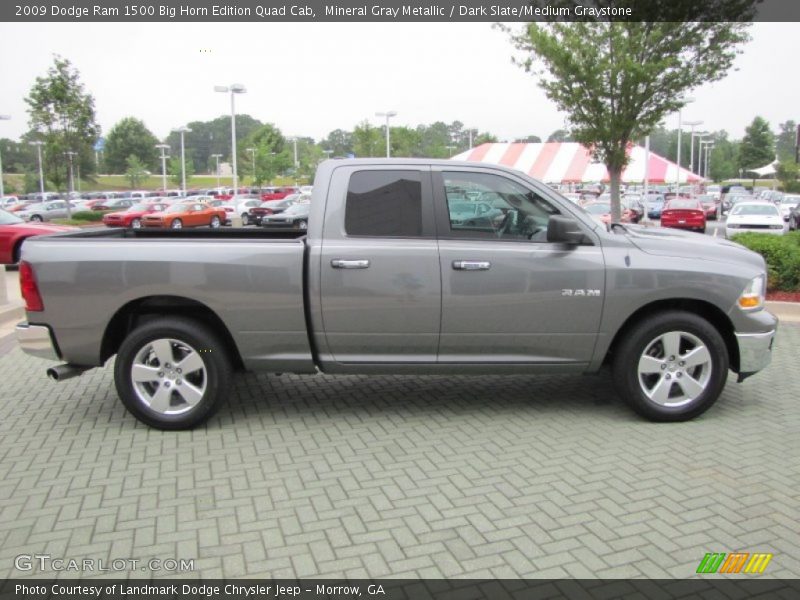 Mineral Gray Metallic / Dark Slate/Medium Graystone 2009 Dodge Ram 1500 Big Horn Edition Quad Cab