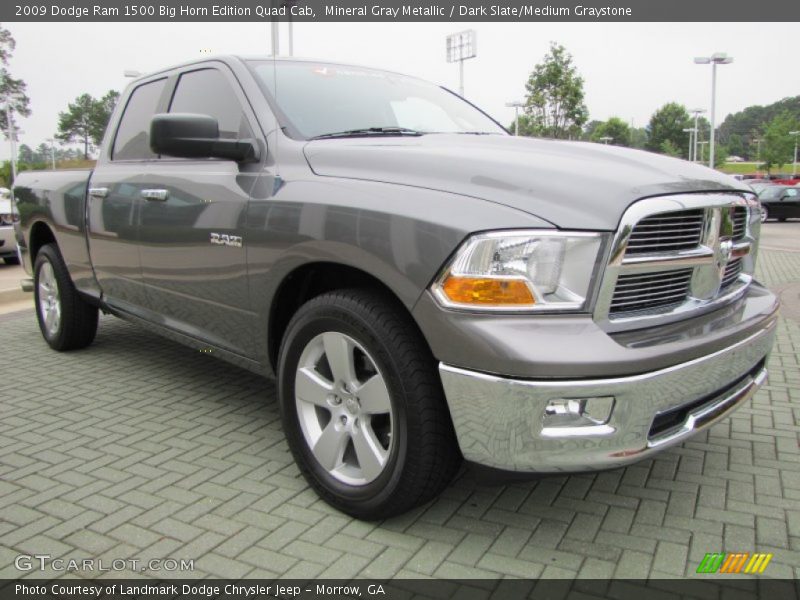 Mineral Gray Metallic / Dark Slate/Medium Graystone 2009 Dodge Ram 1500 Big Horn Edition Quad Cab