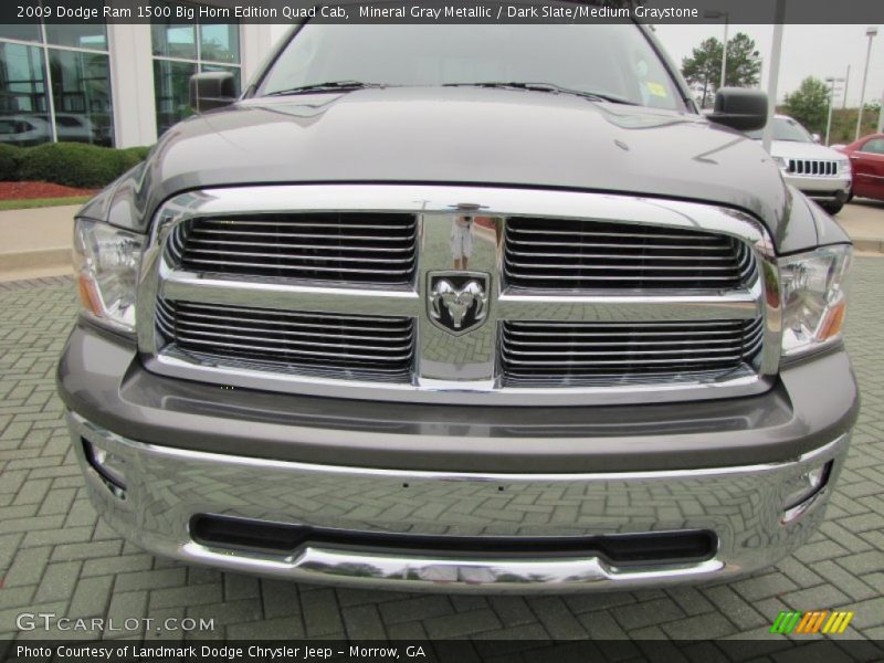 Mineral Gray Metallic / Dark Slate/Medium Graystone 2009 Dodge Ram 1500 Big Horn Edition Quad Cab
