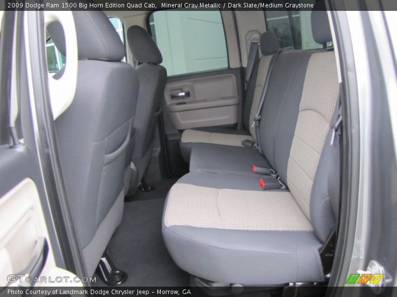 Mineral Gray Metallic / Dark Slate/Medium Graystone 2009 Dodge Ram 1500 Big Horn Edition Quad Cab