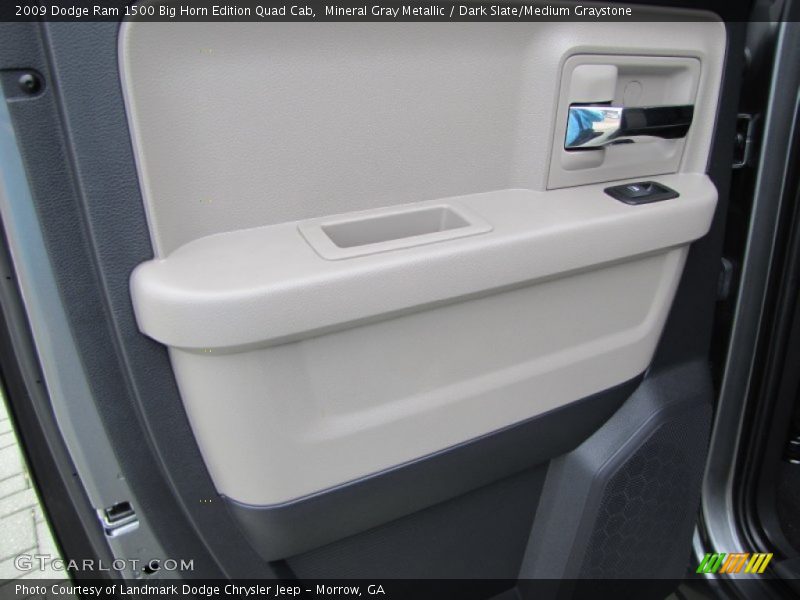 Mineral Gray Metallic / Dark Slate/Medium Graystone 2009 Dodge Ram 1500 Big Horn Edition Quad Cab