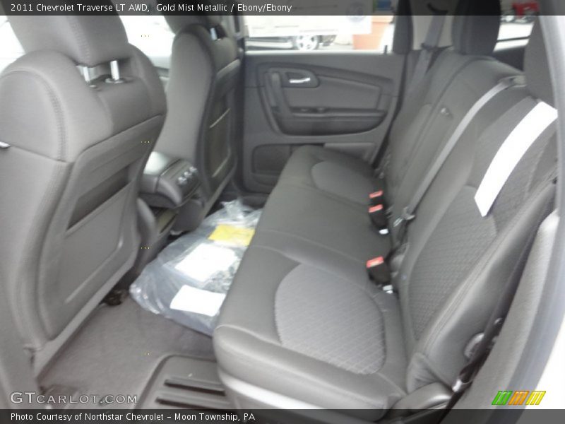 Gold Mist Metallic / Ebony/Ebony 2011 Chevrolet Traverse LT AWD