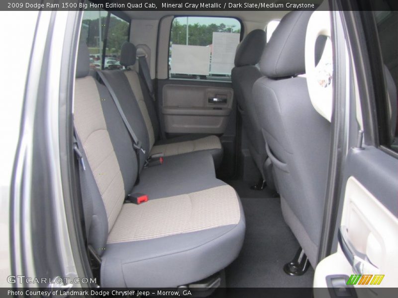 Mineral Gray Metallic / Dark Slate/Medium Graystone 2009 Dodge Ram 1500 Big Horn Edition Quad Cab