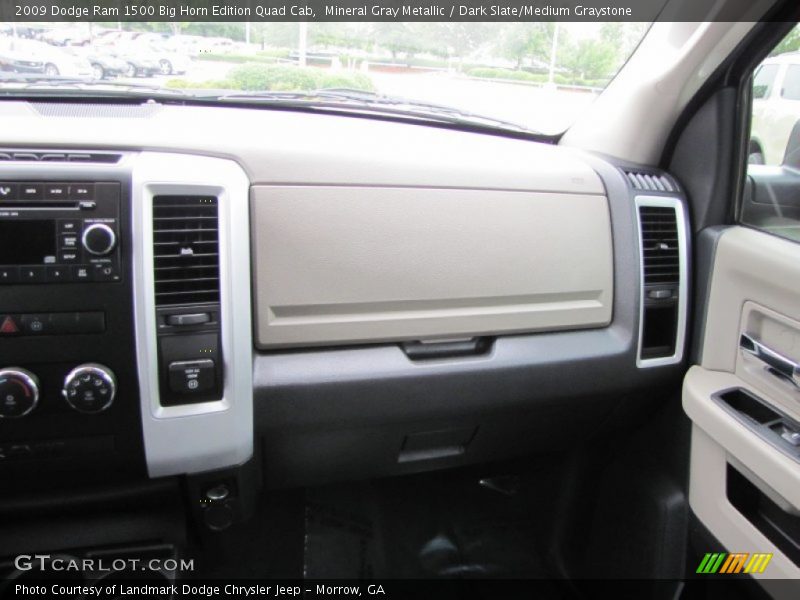 Mineral Gray Metallic / Dark Slate/Medium Graystone 2009 Dodge Ram 1500 Big Horn Edition Quad Cab