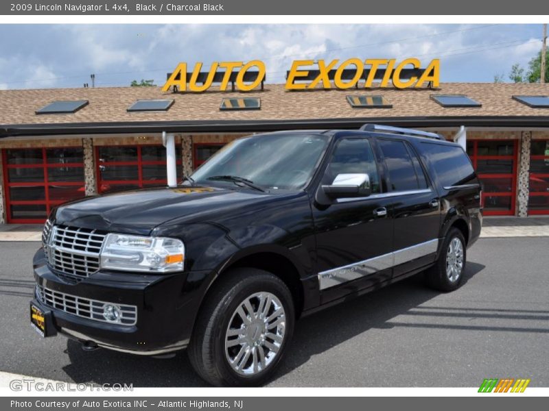 Black / Charcoal Black 2009 Lincoln Navigator L 4x4