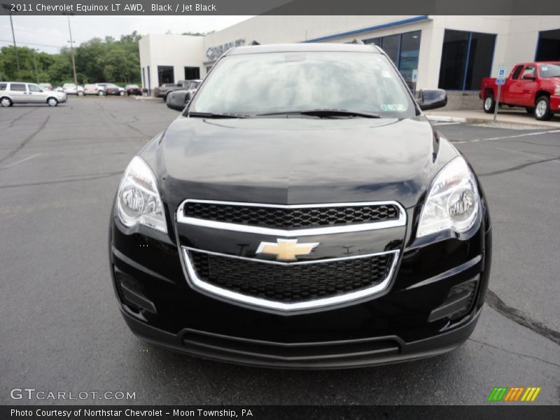 Black / Jet Black 2011 Chevrolet Equinox LT AWD