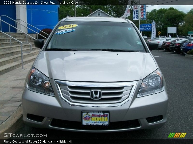 Silver Pearl Metallic / Gray 2008 Honda Odyssey LX