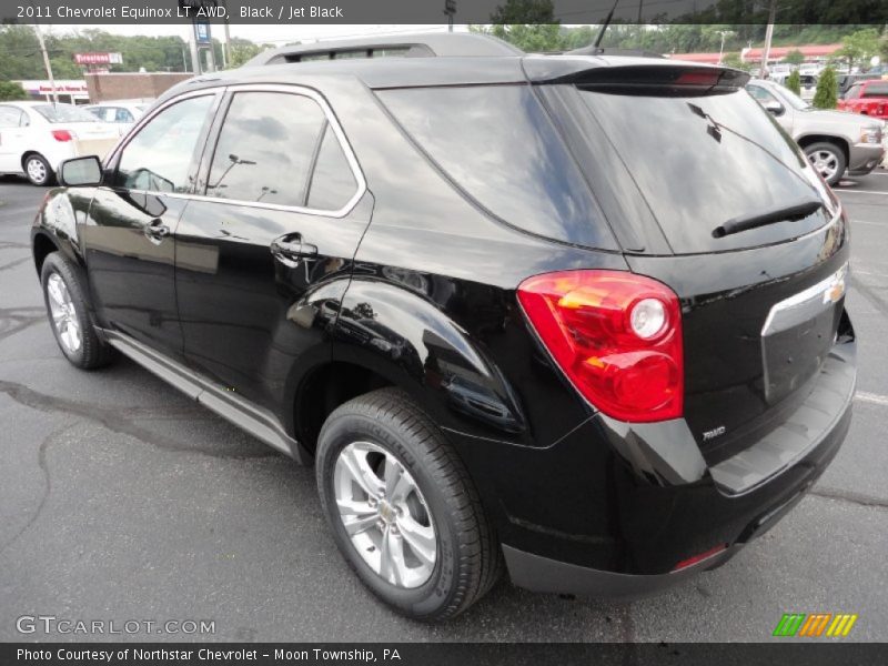Black / Jet Black 2011 Chevrolet Equinox LT AWD