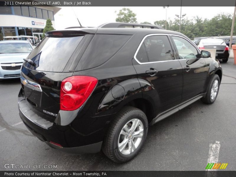 Black / Jet Black 2011 Chevrolet Equinox LT AWD