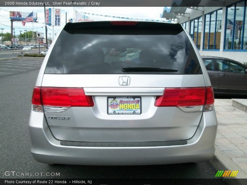 Silver Pearl Metallic / Gray 2008 Honda Odyssey LX