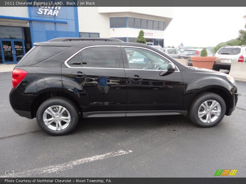Black / Jet Black 2011 Chevrolet Equinox LT AWD