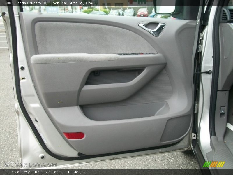 Silver Pearl Metallic / Gray 2008 Honda Odyssey LX