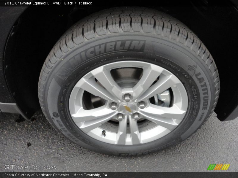 Black / Jet Black 2011 Chevrolet Equinox LT AWD
