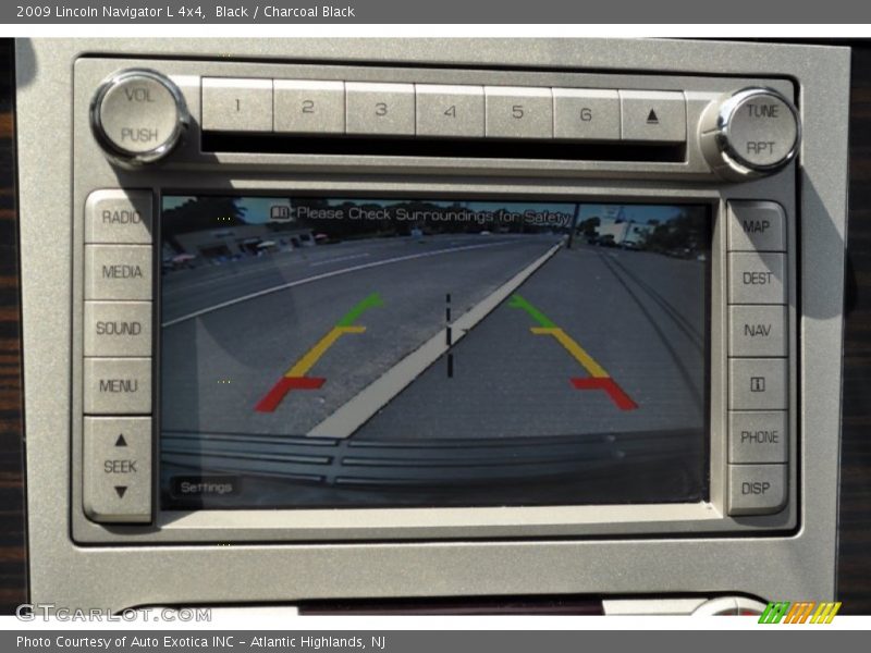 Controls of 2009 Navigator L 4x4