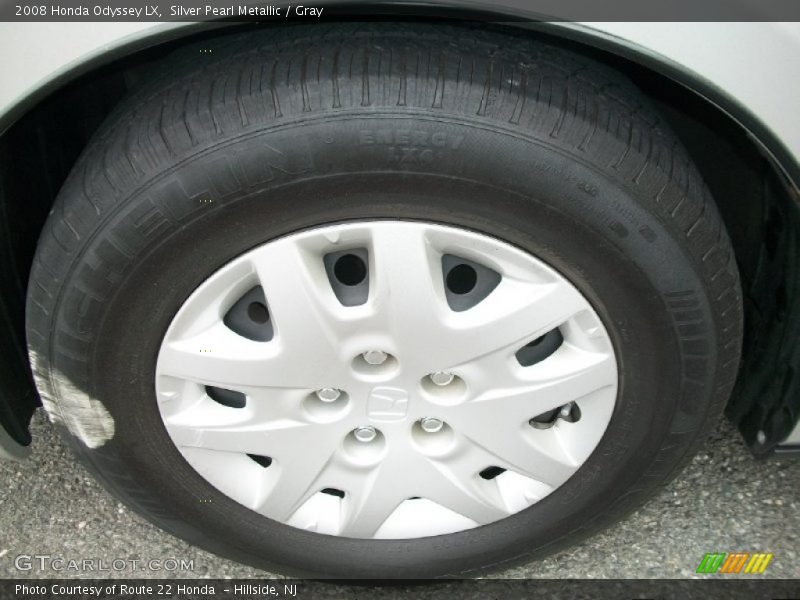 Silver Pearl Metallic / Gray 2008 Honda Odyssey LX
