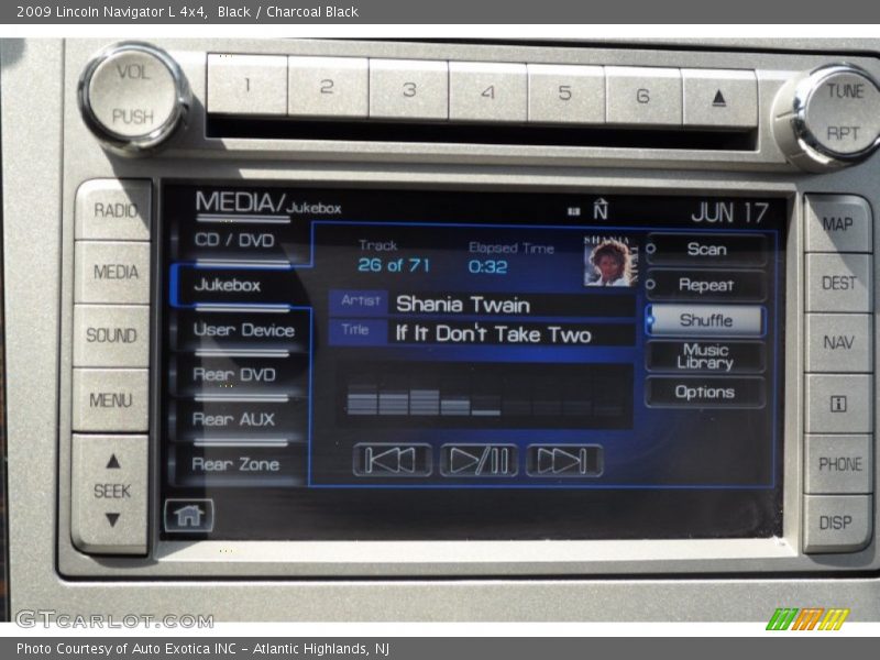 Black / Charcoal Black 2009 Lincoln Navigator L 4x4