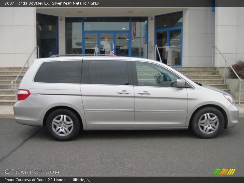 Silver Pearl Metallic / Gray 2007 Honda Odyssey EX
