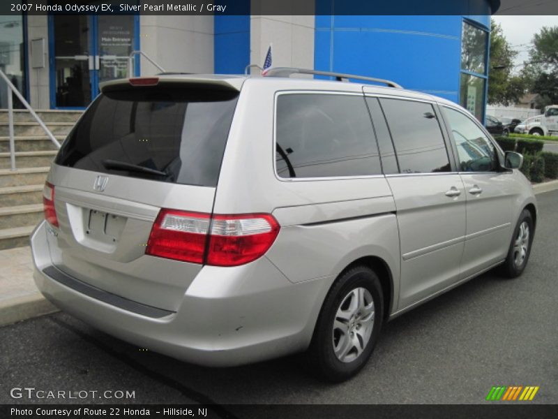 Silver Pearl Metallic / Gray 2007 Honda Odyssey EX