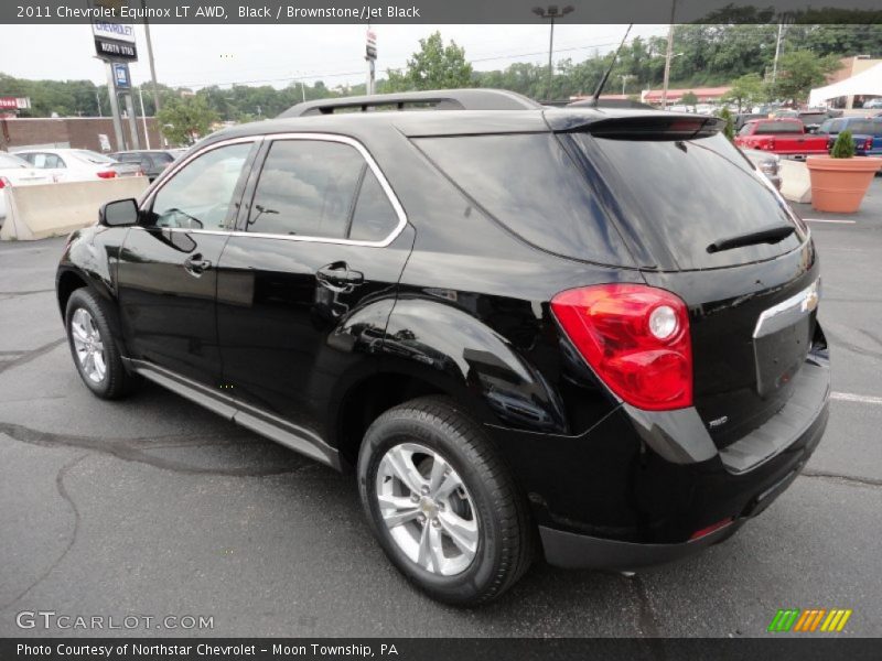 Black / Brownstone/Jet Black 2011 Chevrolet Equinox LT AWD