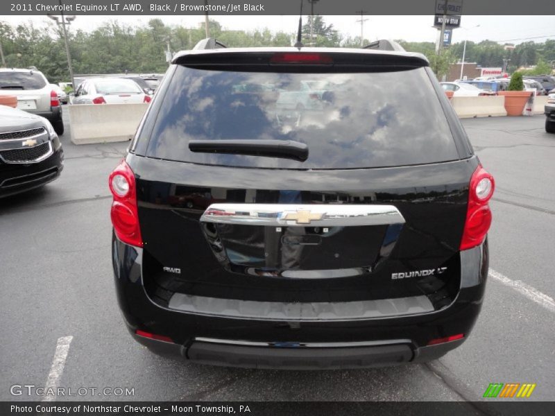 Black / Brownstone/Jet Black 2011 Chevrolet Equinox LT AWD