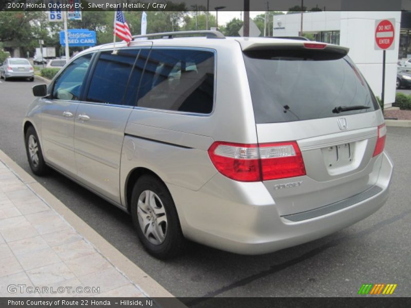 Silver Pearl Metallic / Gray 2007 Honda Odyssey EX