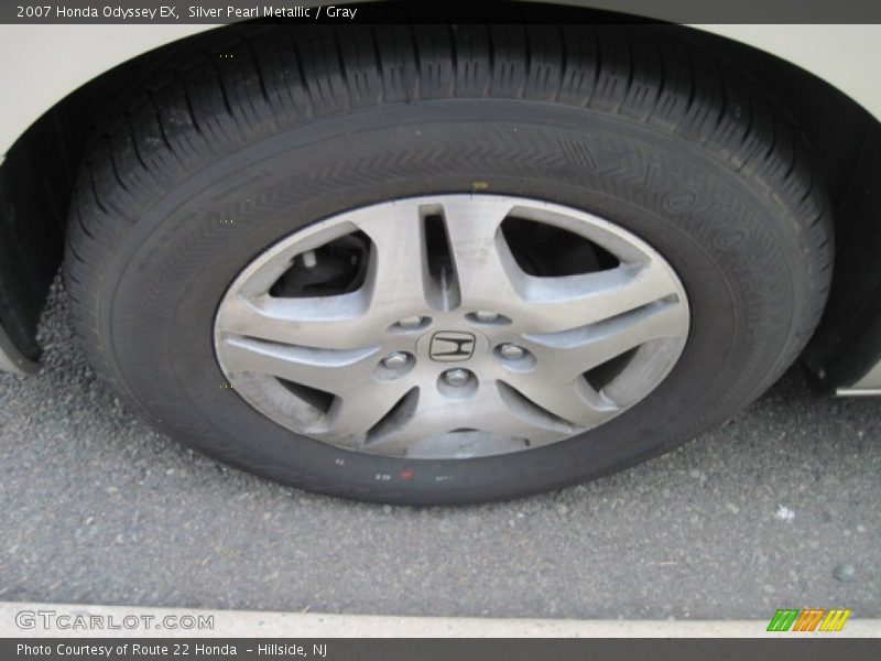 Silver Pearl Metallic / Gray 2007 Honda Odyssey EX