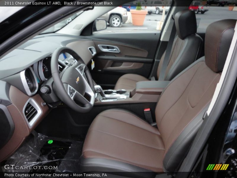 Black / Brownstone/Jet Black 2011 Chevrolet Equinox LT AWD
