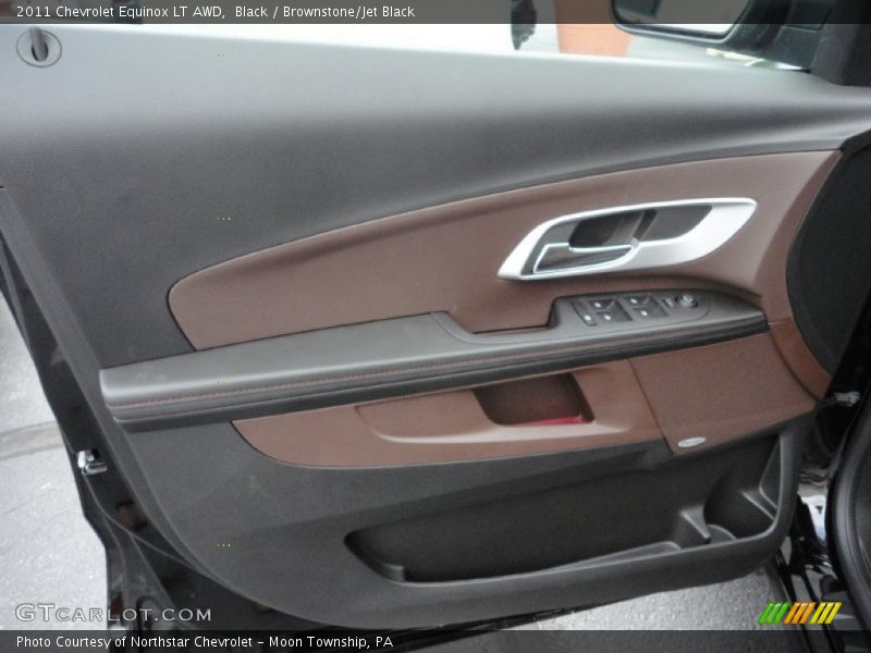 Black / Brownstone/Jet Black 2011 Chevrolet Equinox LT AWD