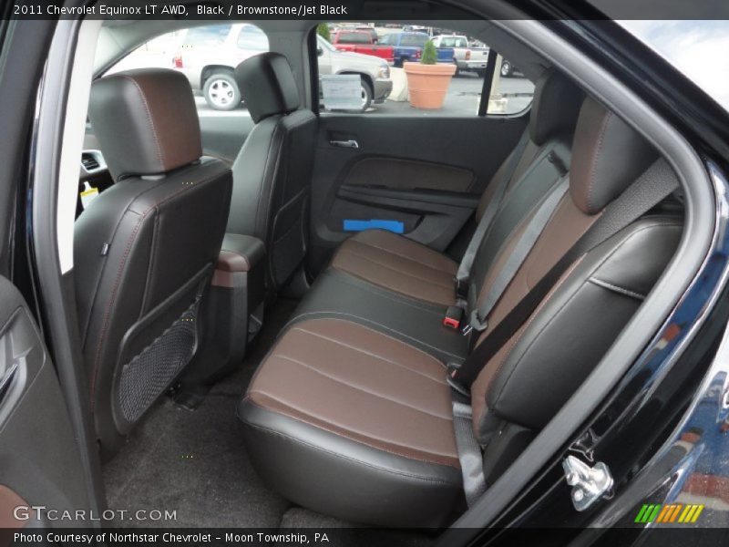Black / Brownstone/Jet Black 2011 Chevrolet Equinox LT AWD