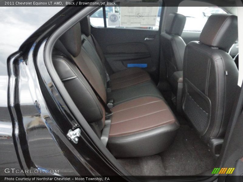Black / Brownstone/Jet Black 2011 Chevrolet Equinox LT AWD