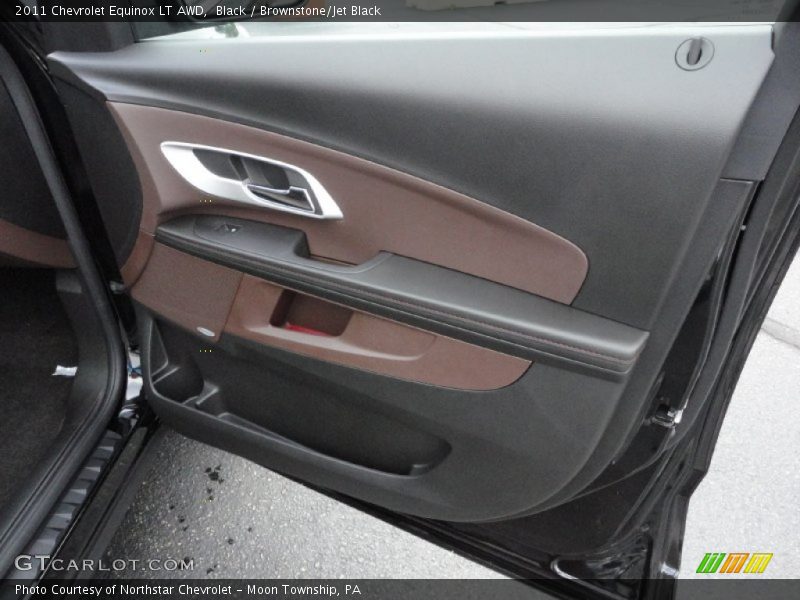 Black / Brownstone/Jet Black 2011 Chevrolet Equinox LT AWD
