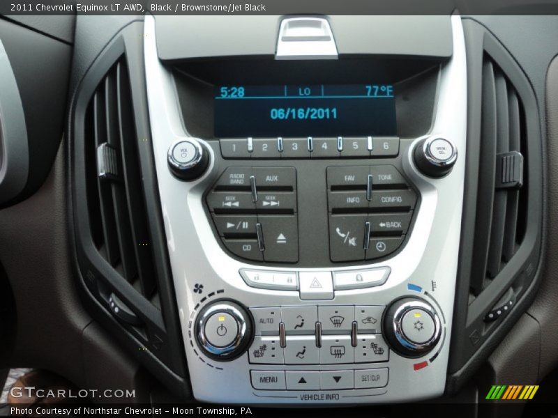 Black / Brownstone/Jet Black 2011 Chevrolet Equinox LT AWD
