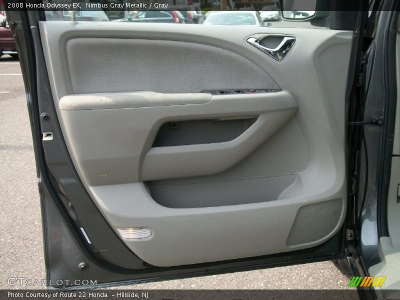 Nimbus Gray Metallic / Gray 2008 Honda Odyssey EX
