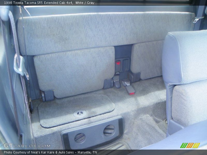  1998 Tacoma SR5 Extended Cab 4x4 Gray Interior