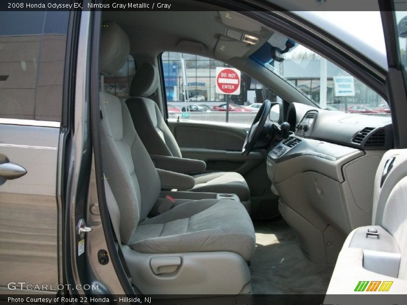 Nimbus Gray Metallic / Gray 2008 Honda Odyssey EX