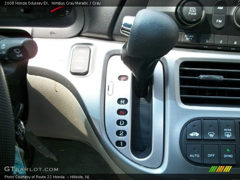 Nimbus Gray Metallic / Gray 2008 Honda Odyssey EX