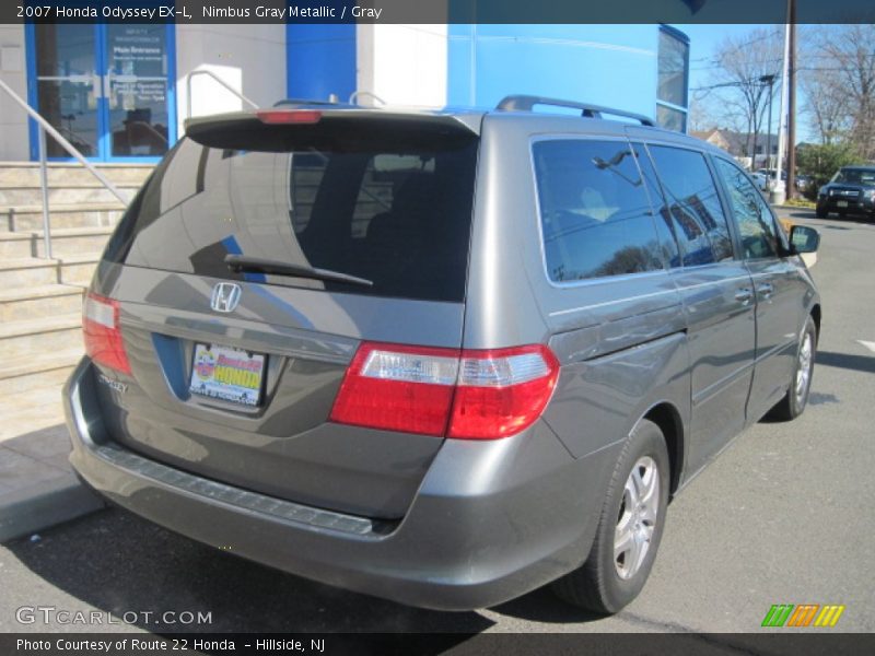 Nimbus Gray Metallic / Gray 2007 Honda Odyssey EX-L
