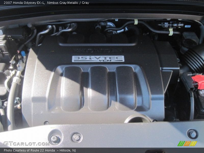 Nimbus Gray Metallic / Gray 2007 Honda Odyssey EX-L