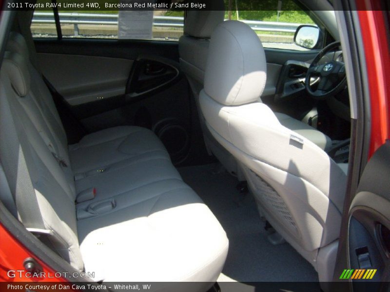 Barcelona Red Metallic / Sand Beige 2011 Toyota RAV4 Limited 4WD