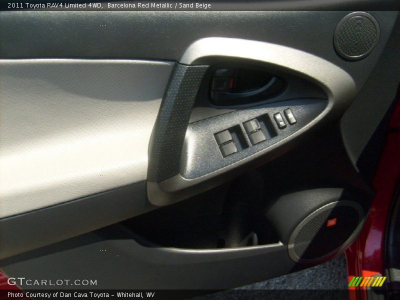 Barcelona Red Metallic / Sand Beige 2011 Toyota RAV4 Limited 4WD