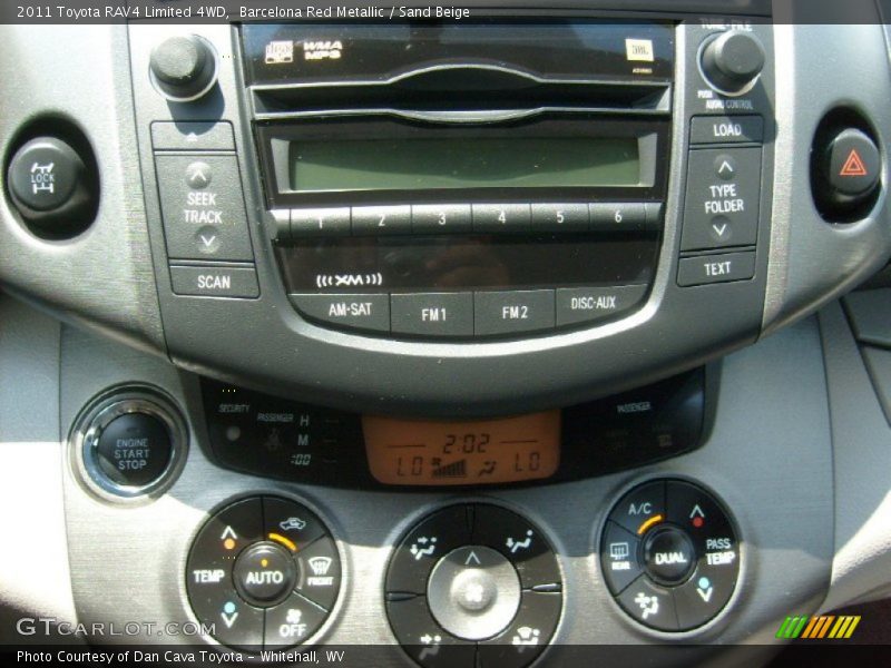 Barcelona Red Metallic / Sand Beige 2011 Toyota RAV4 Limited 4WD