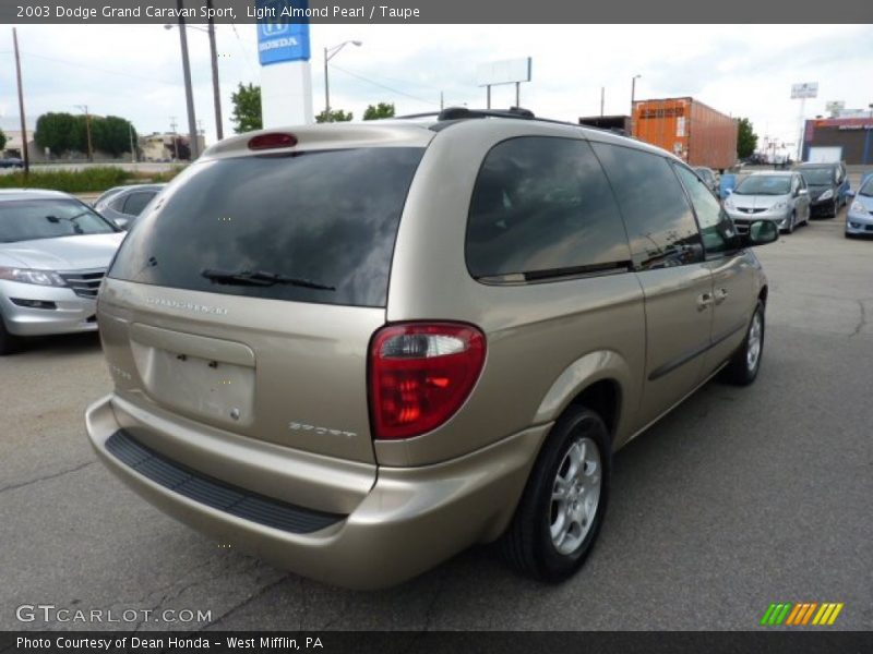 Light Almond Pearl / Taupe 2003 Dodge Grand Caravan Sport