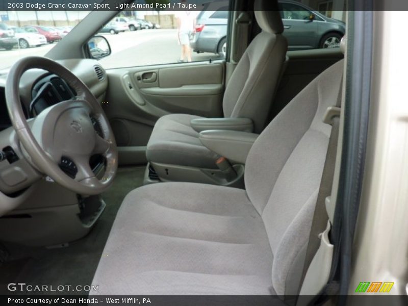  2003 Grand Caravan Sport Taupe Interior