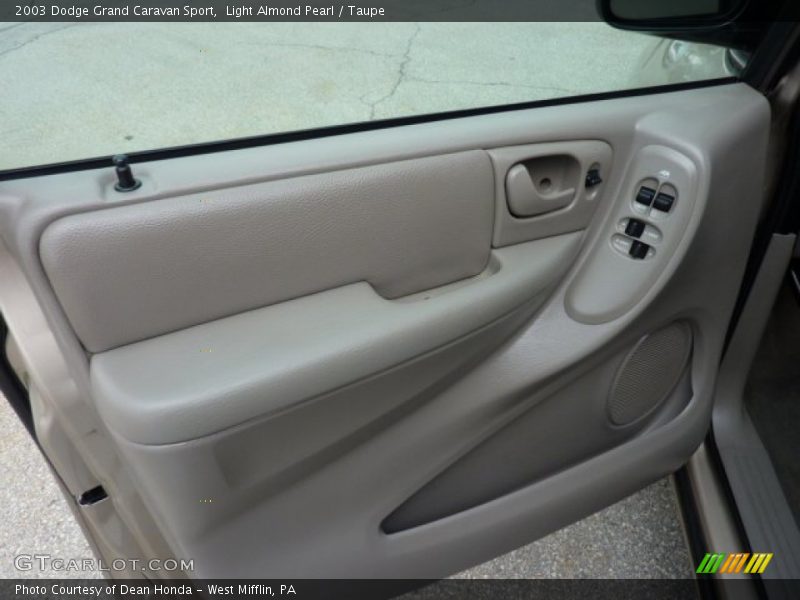 Door Panel of 2003 Grand Caravan Sport