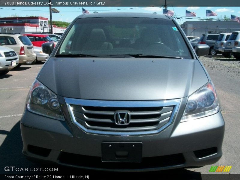 Nimbus Gray Metallic / Gray 2008 Honda Odyssey EX-L