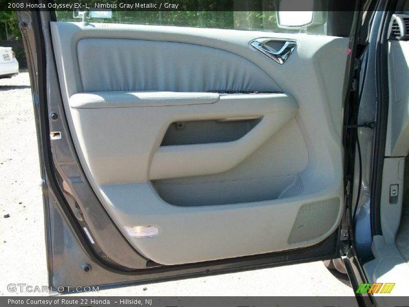 Nimbus Gray Metallic / Gray 2008 Honda Odyssey EX-L