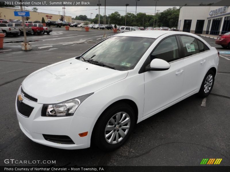 Summit White / Jet Black 2011 Chevrolet Cruze LT